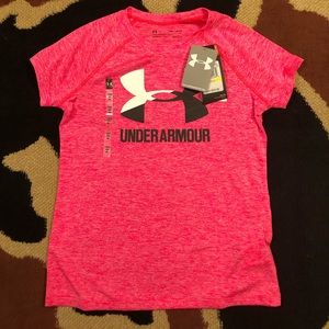 Girls Under Armour Heat Gear T-shirt